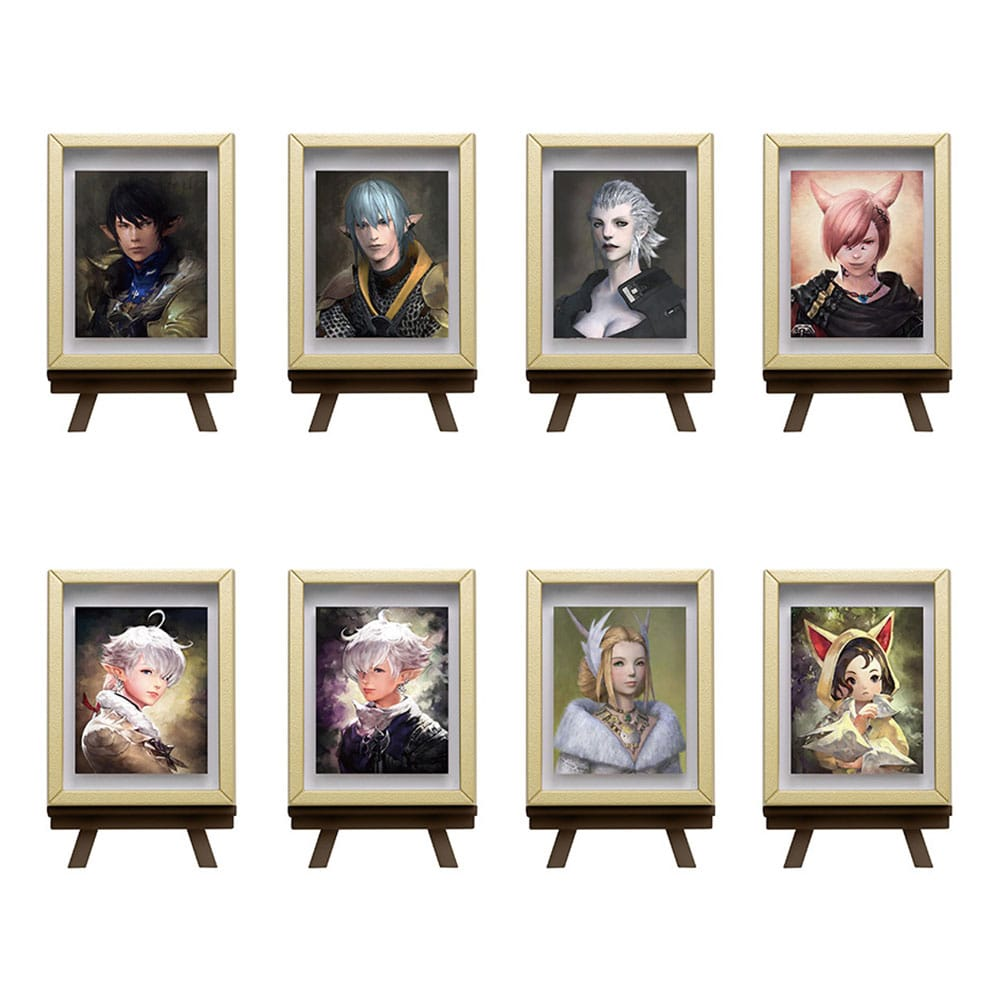 Final Fantasy XIV Blind Box Framed Portrait Magnets Vol. 1 - (Complete Box)