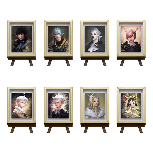 Final Fantasy XIV Blind Box Framed Portrait Magnets Vol. 1 - (Complete Box)