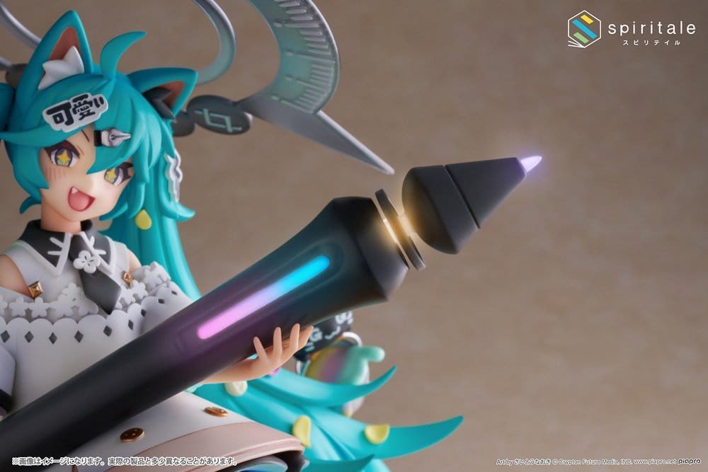 Hatsune Miku x Naoki Saito 1/7 Scale Statue My Figure Making! The Painter Ver