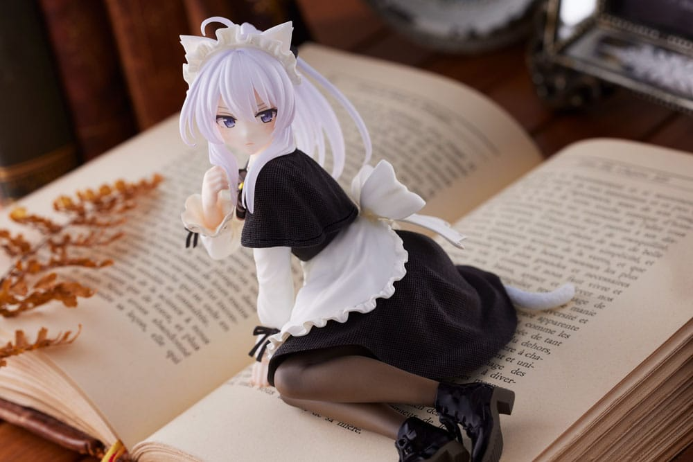 Wandering Witch The Journey of Elaina Desktop Cute Elaina Cat Maid