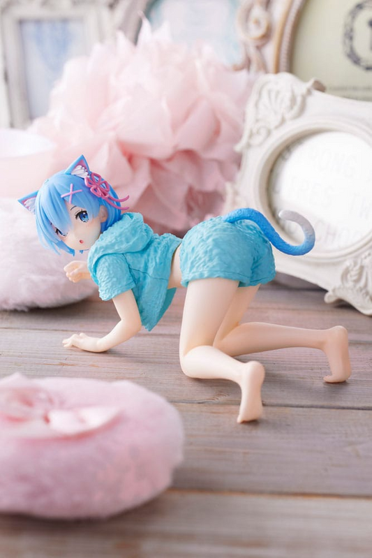 Re:Zero Starting Life in Another World Desktop Cute Rem Cat Roomwear