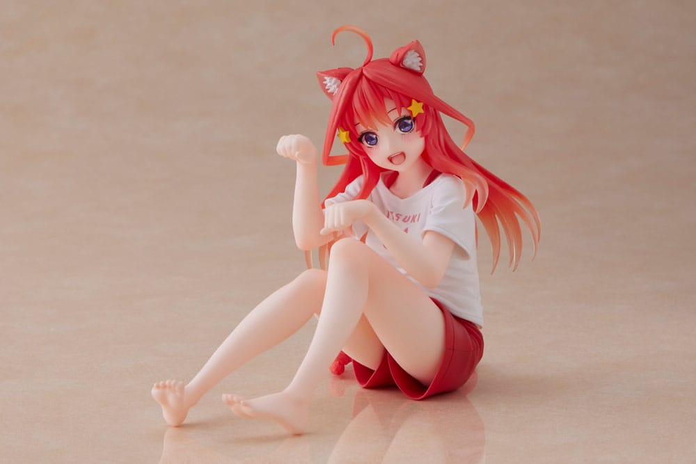 The Quintessential Quintuplets Desktop Cute Itsuki Nakano Cat Roomwear