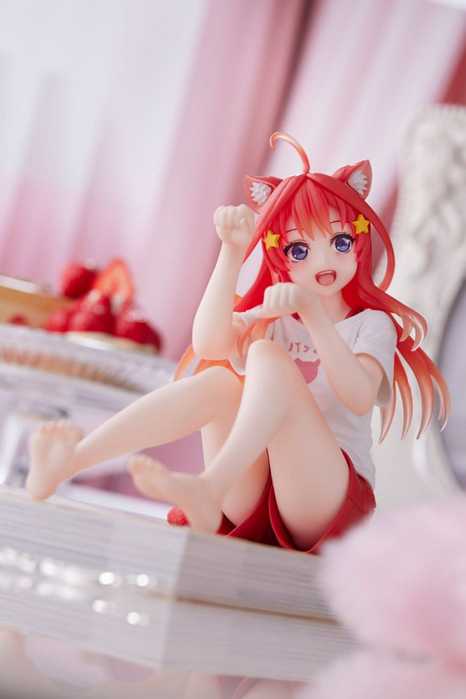 The Quintessential Quintuplets Desktop Cute Itsuki Nakano Cat Roomwear