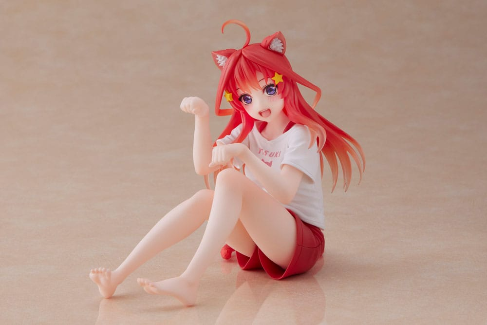 The Quintessential Quintuplets Desktop Cute Itsuki Nakano Cat Roomwear
