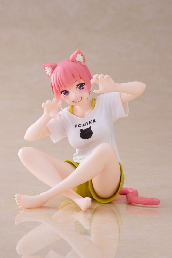 The Quintessential Quintuplets Desktop Cute Ichika Nakano Cat Roomwear