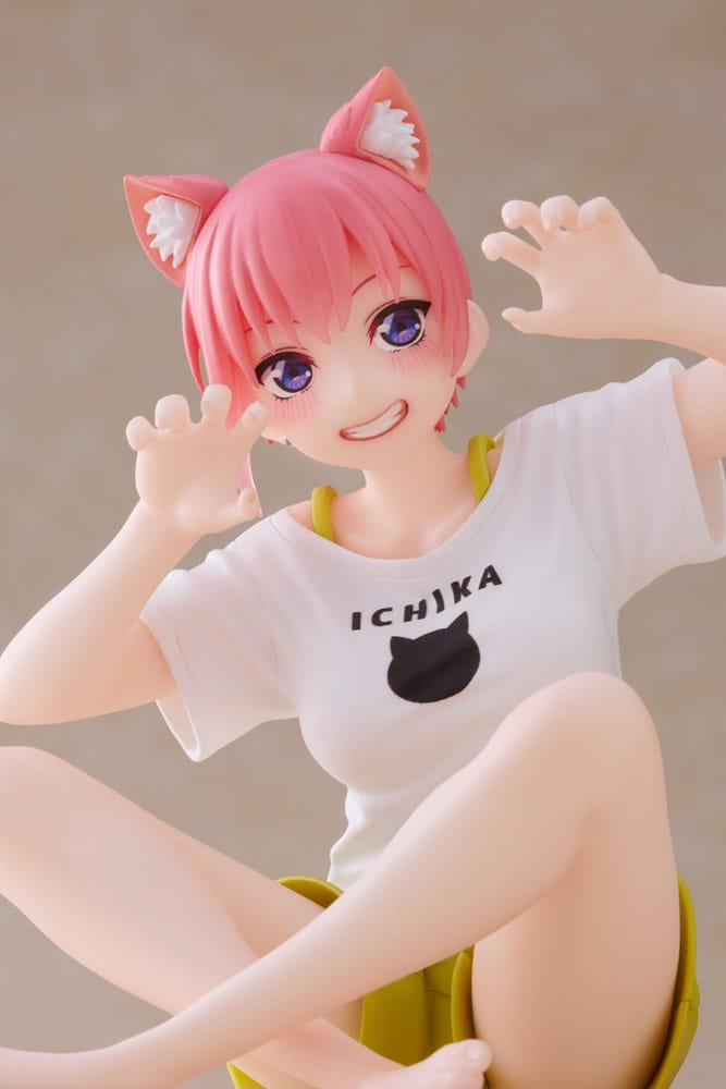 The Quintessential Quintuplets Desktop Cute Ichika Nakano Cat Roomwear