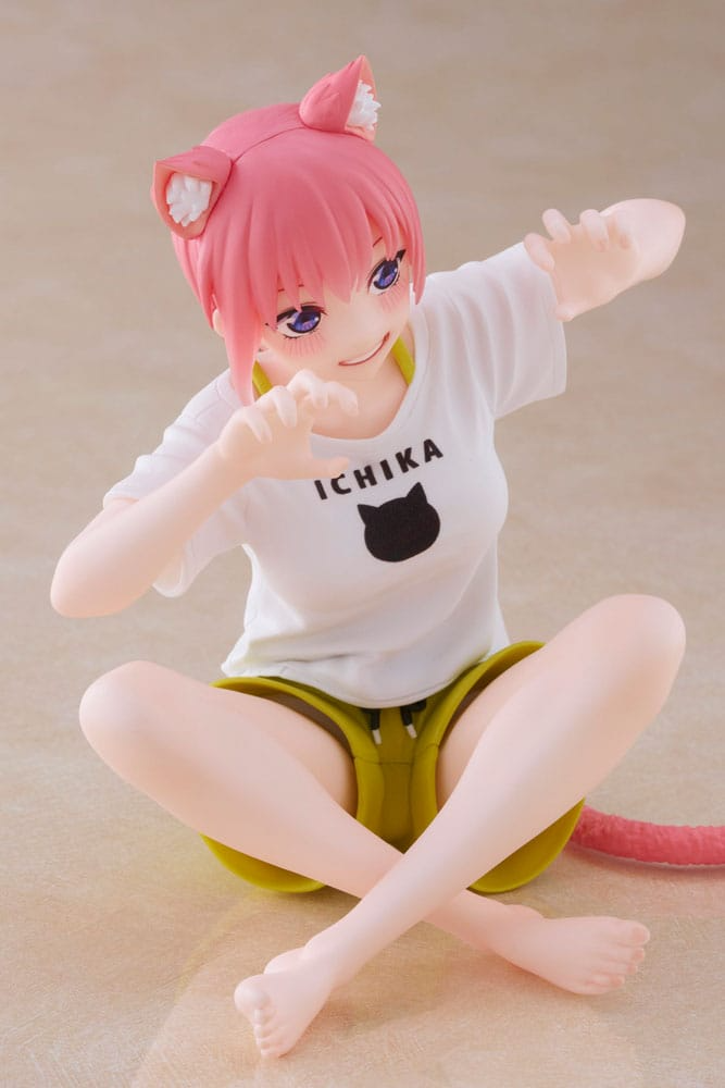 The Quintessential Quintuplets Desktop Cute Ichika Nakano Cat Roomwear