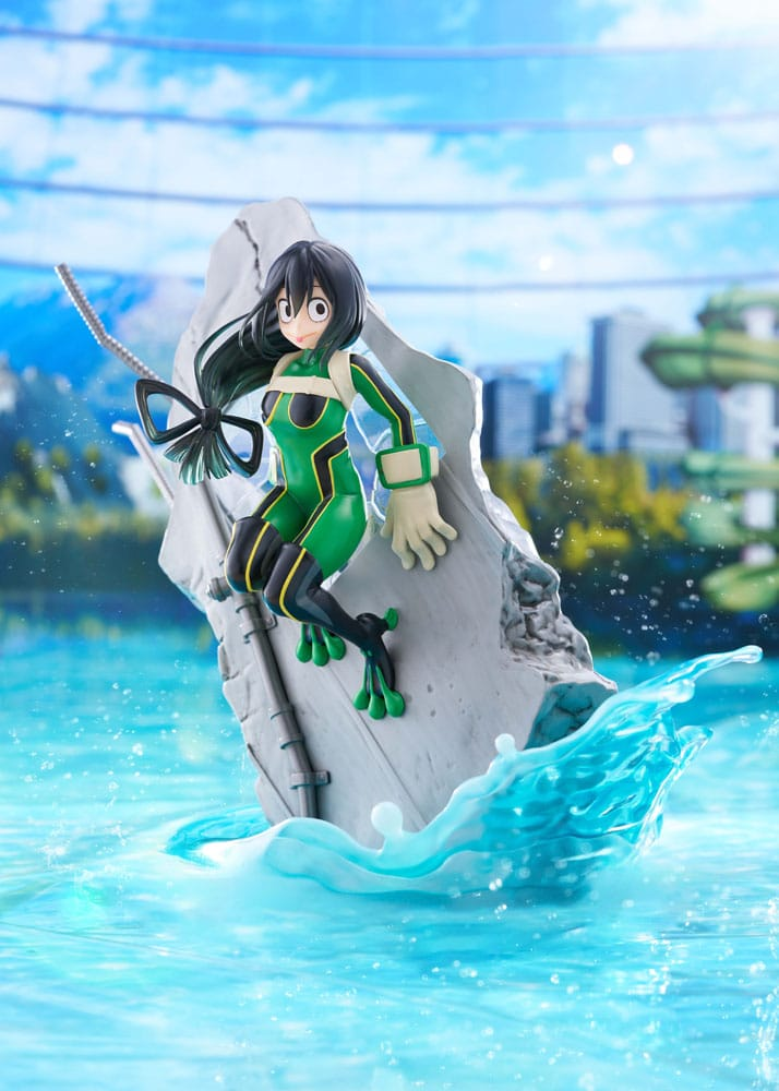 My Hero Academia Dressta Statue Tsuyu Asui