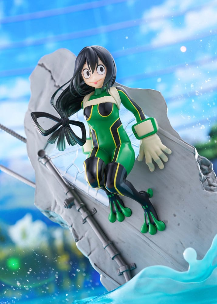 My Hero Academia Dressta Statue Tsuyu Asui