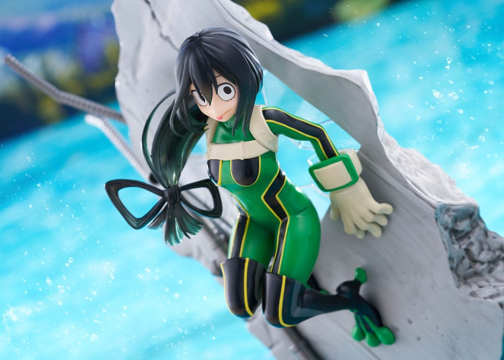 My Hero Academia Dressta Statue Tsuyu Asui