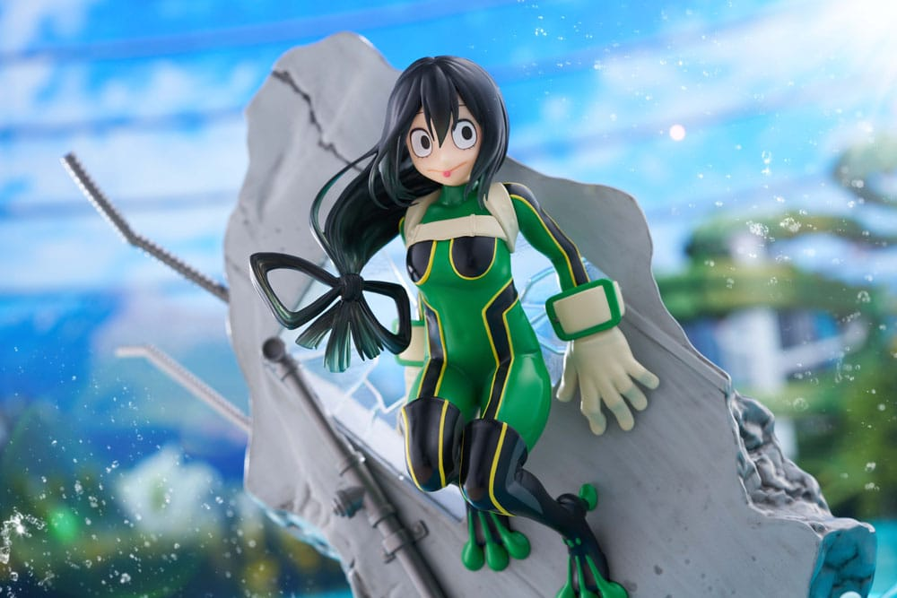 My Hero Academia Dressta Statue Tsuyu Asui