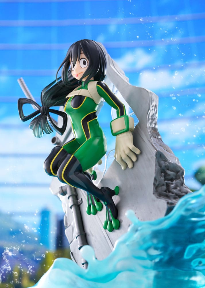 My Hero Academia Dressta Statue Tsuyu Asui