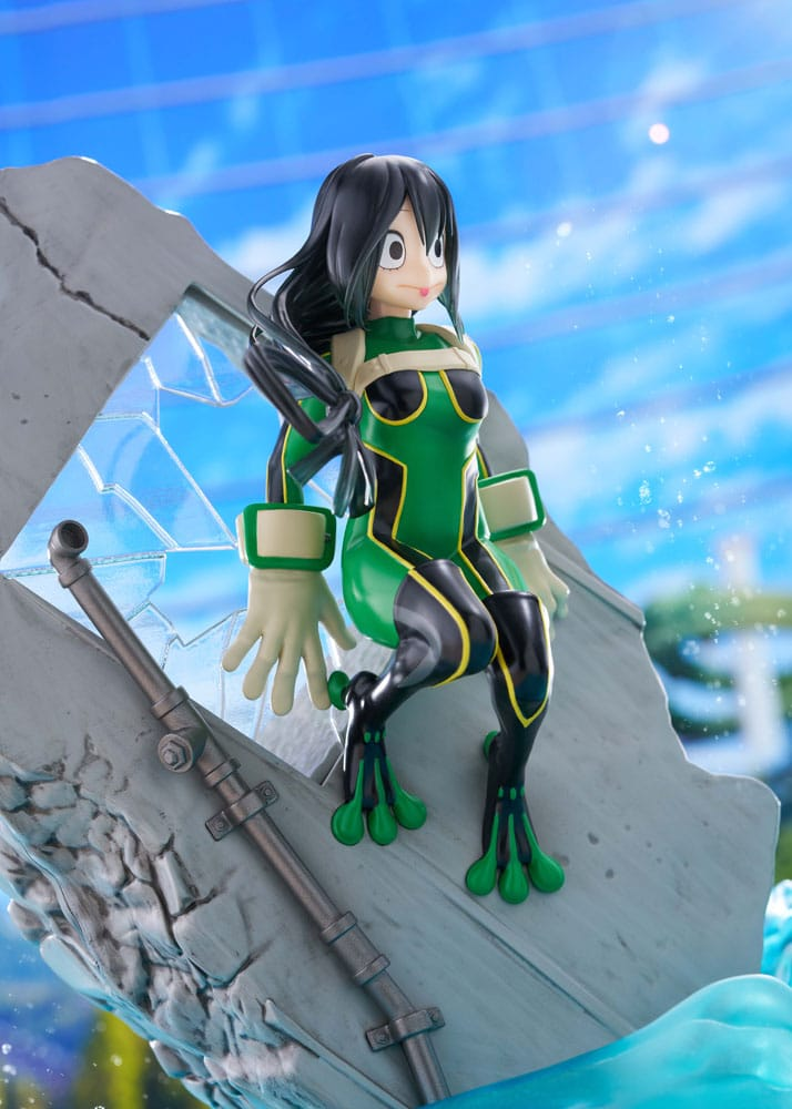 My Hero Academia Dressta Statue Tsuyu Asui