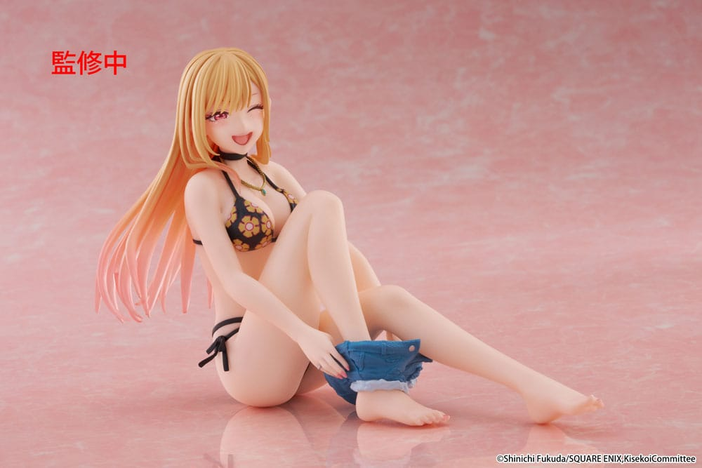 My Dress-Up Darling Desktop Cute Marin Kitagawa Measured Swimsuit Ver