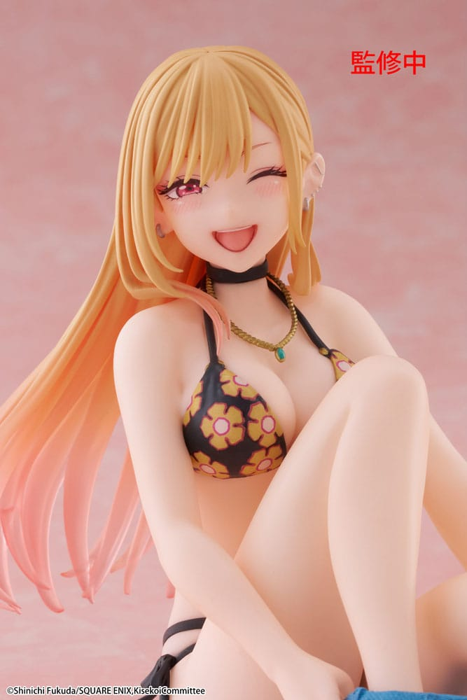 My Dress-Up Darling Desktop Cute Marin Kitagawa Measured Swimsuit Ver
