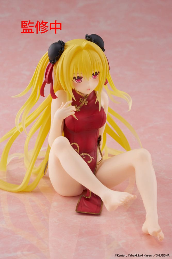 To Love Ru Darkness Desktop Cute Golden Darkness Chinese Dress Ver