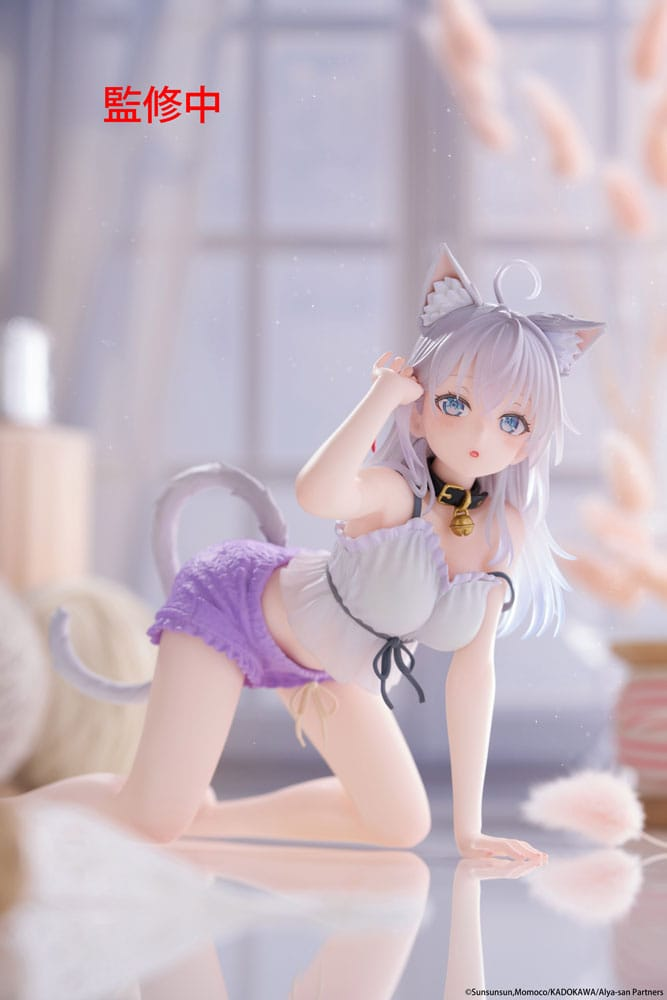 Alya Sometimes Hides Her Feelings in Russian Desktop Cute Alya Cat Ear Roomwear Ver