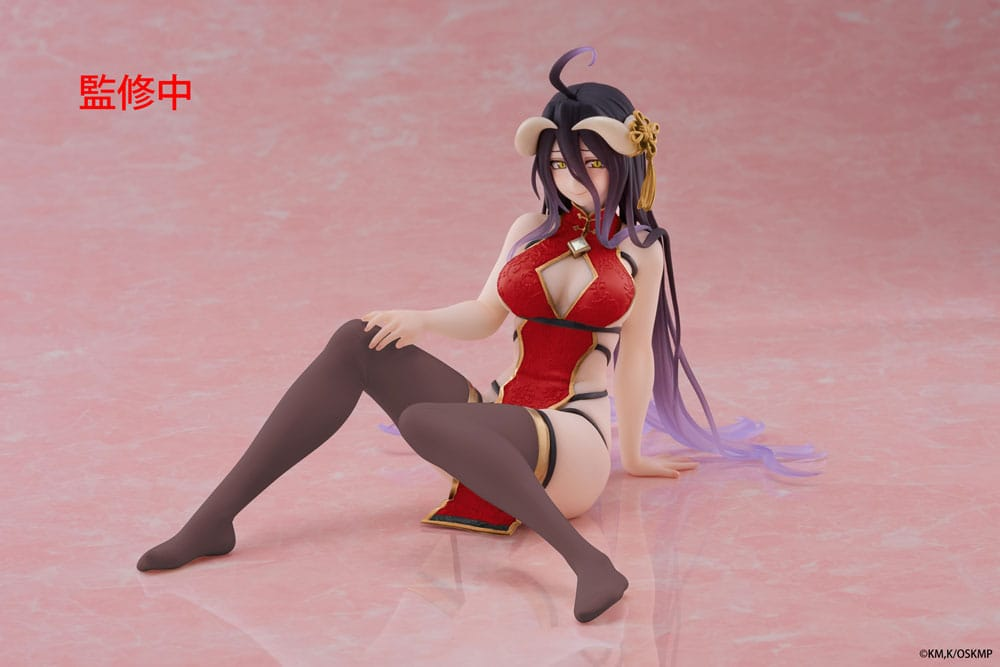 Overlord Desktop Cute Albedo Chinese Dress Renewal Ver