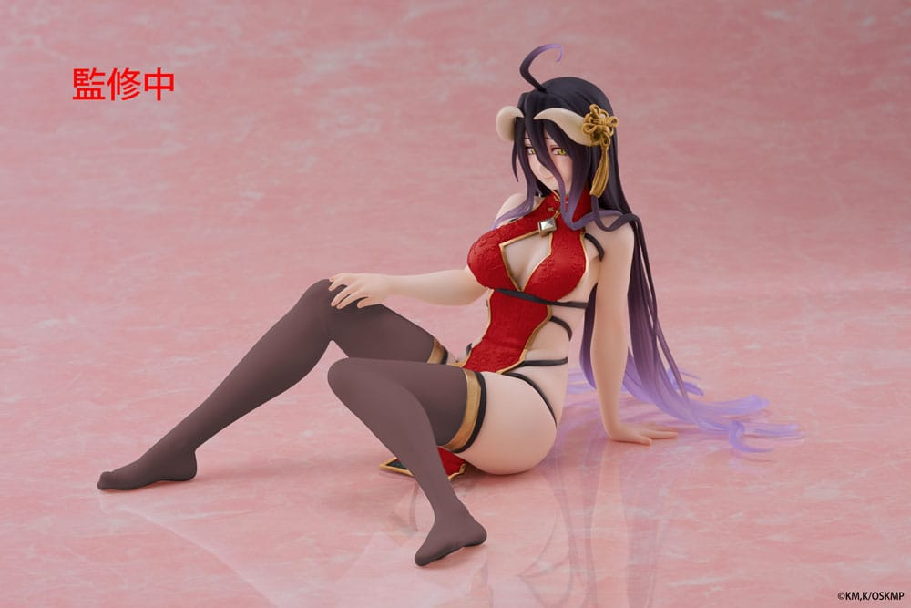 Overlord Desktop Cute Albedo Chinese Dress Renewal Ver
