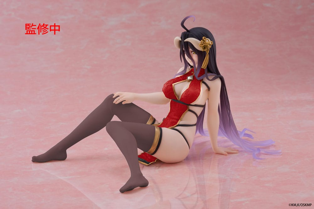 Overlord Desktop Cute Albedo Chinese Dress Renewal Ver