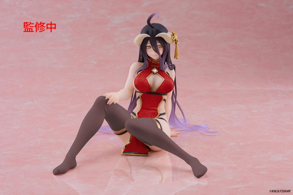 Overlord Desktop Cute Albedo Chinese Dress Renewal Ver
