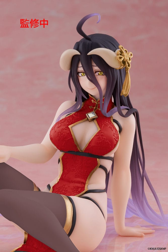 Overlord Desktop Cute Albedo Chinese Dress Renewal Ver