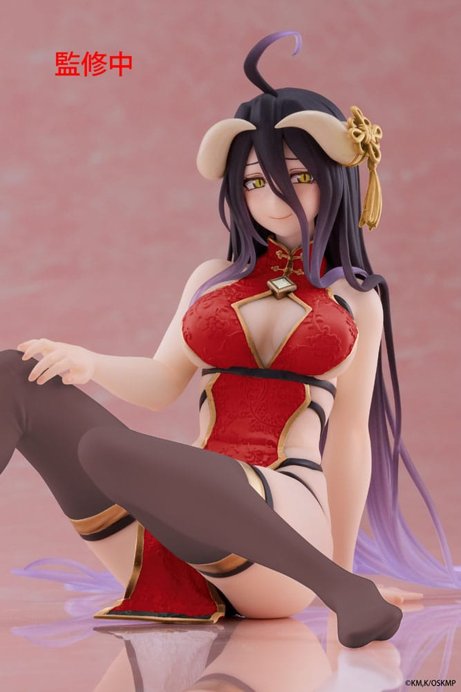 Overlord Desktop Cute Albedo Chinese Dress Renewal Ver