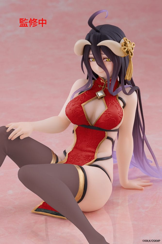 Overlord Desktop Cute Albedo Chinese Dress Renewal Ver