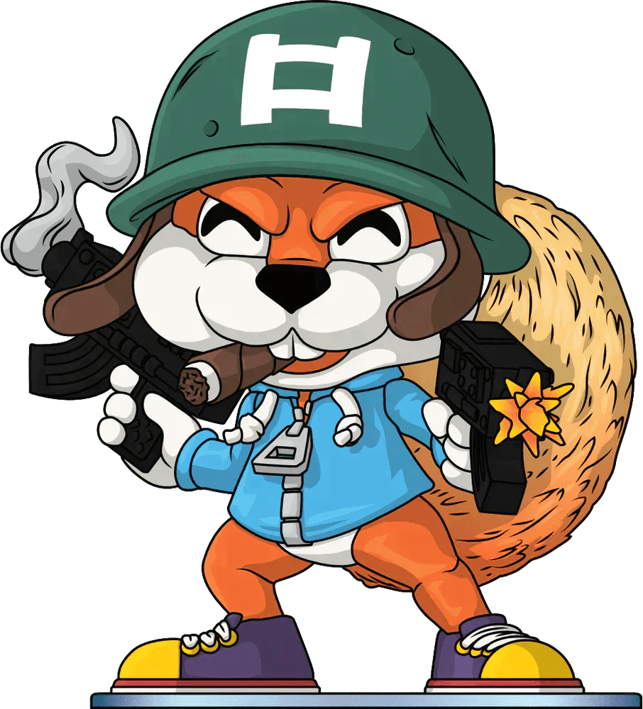 Conker's Bad Fur Day Youtooz Vinyl Figure Soldier Conker