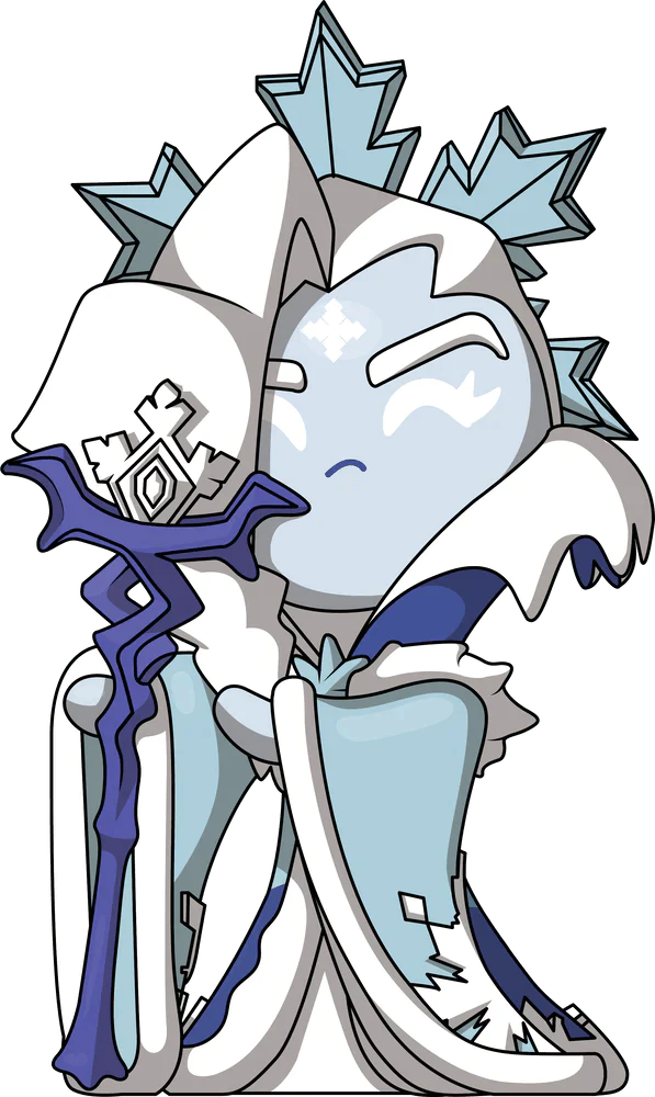 Cookie Run Youtooz Vinyl Figure Frost Queen Cookie