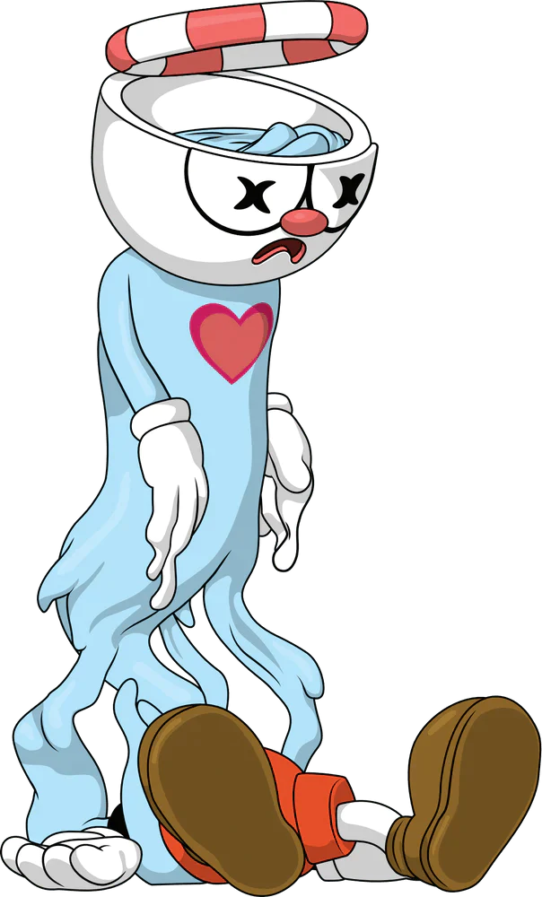 Cuphead Youtooz Vinyl Figure Ghost Of Cuphead