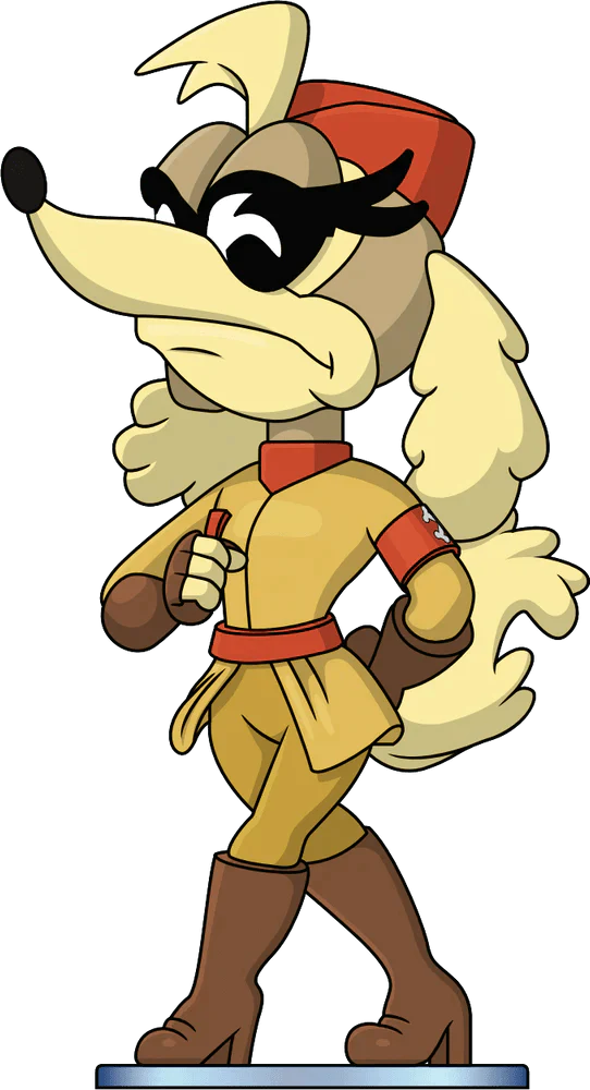 Cuphead Youtooz Vinyl Figure Sergeant O'fera