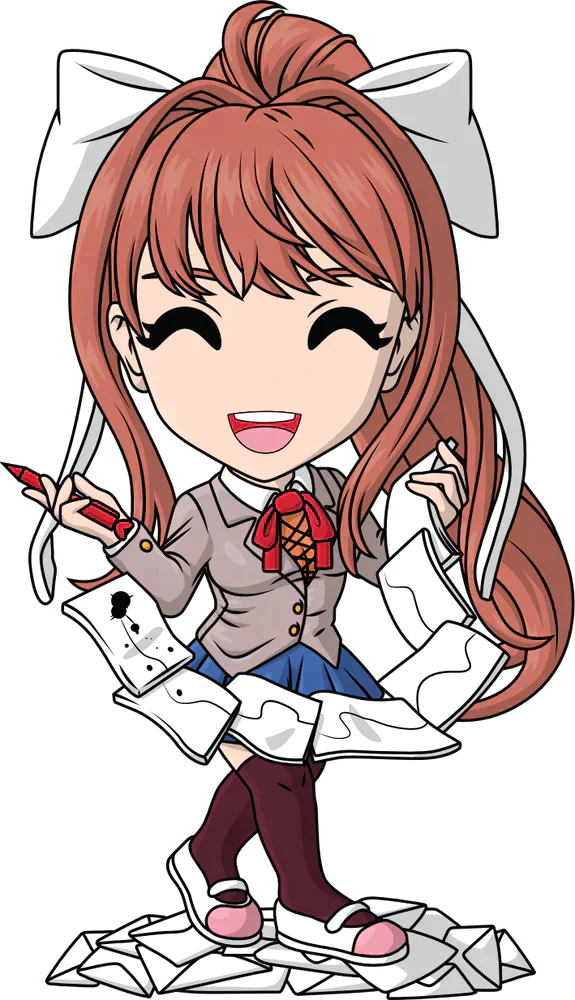 Doki Doki Literature Club! Youtooz Vinyl Figure Monika