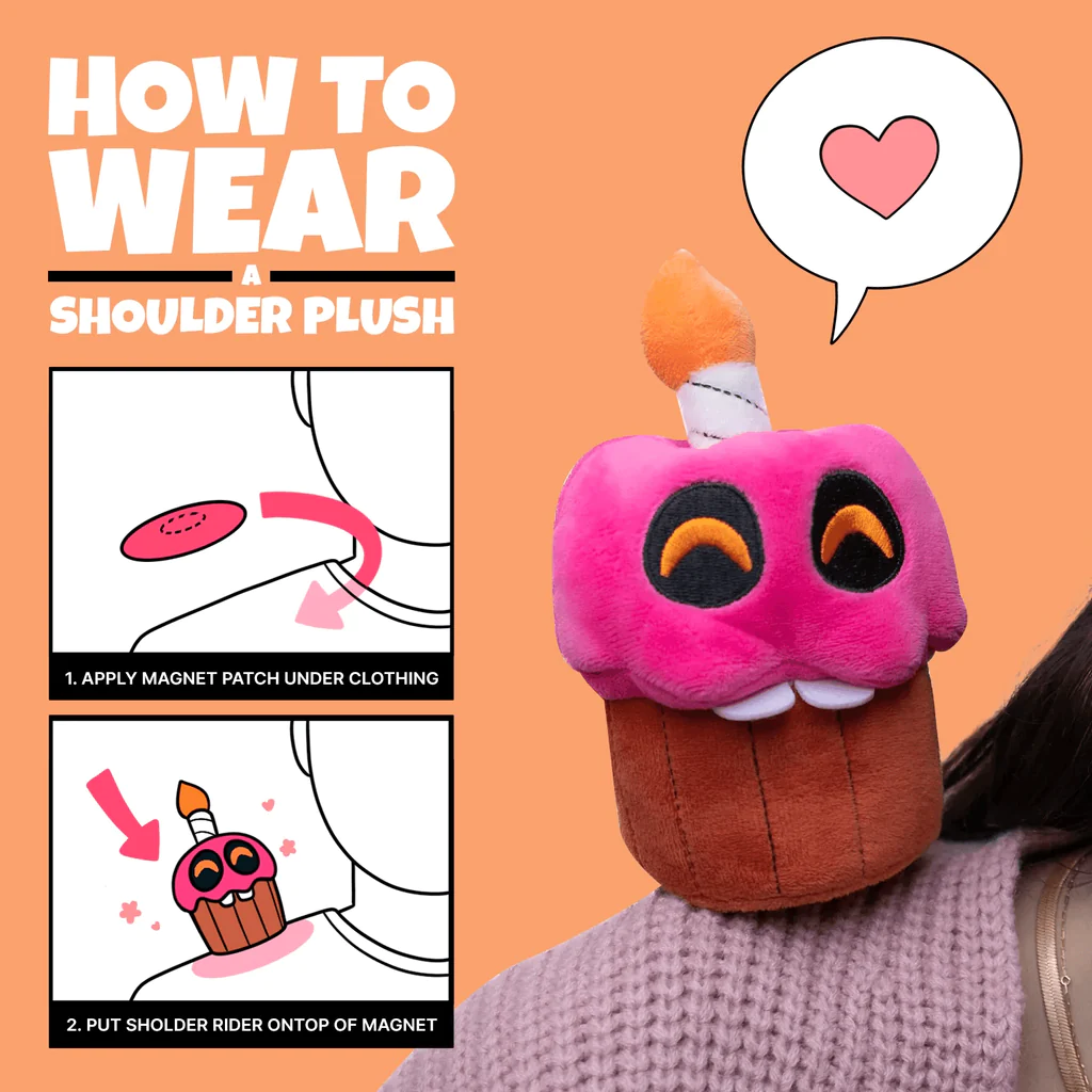 Five Nights At Freddys Cupcake Shoulder Rider Youtooz Plush