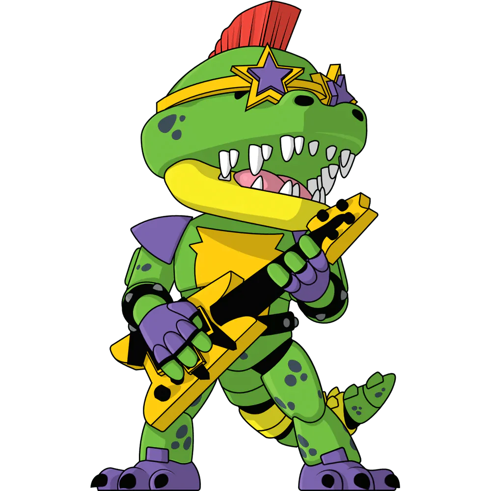 Five Nights At Freddys Youtooz Vinyl Figure Montgomery Gator