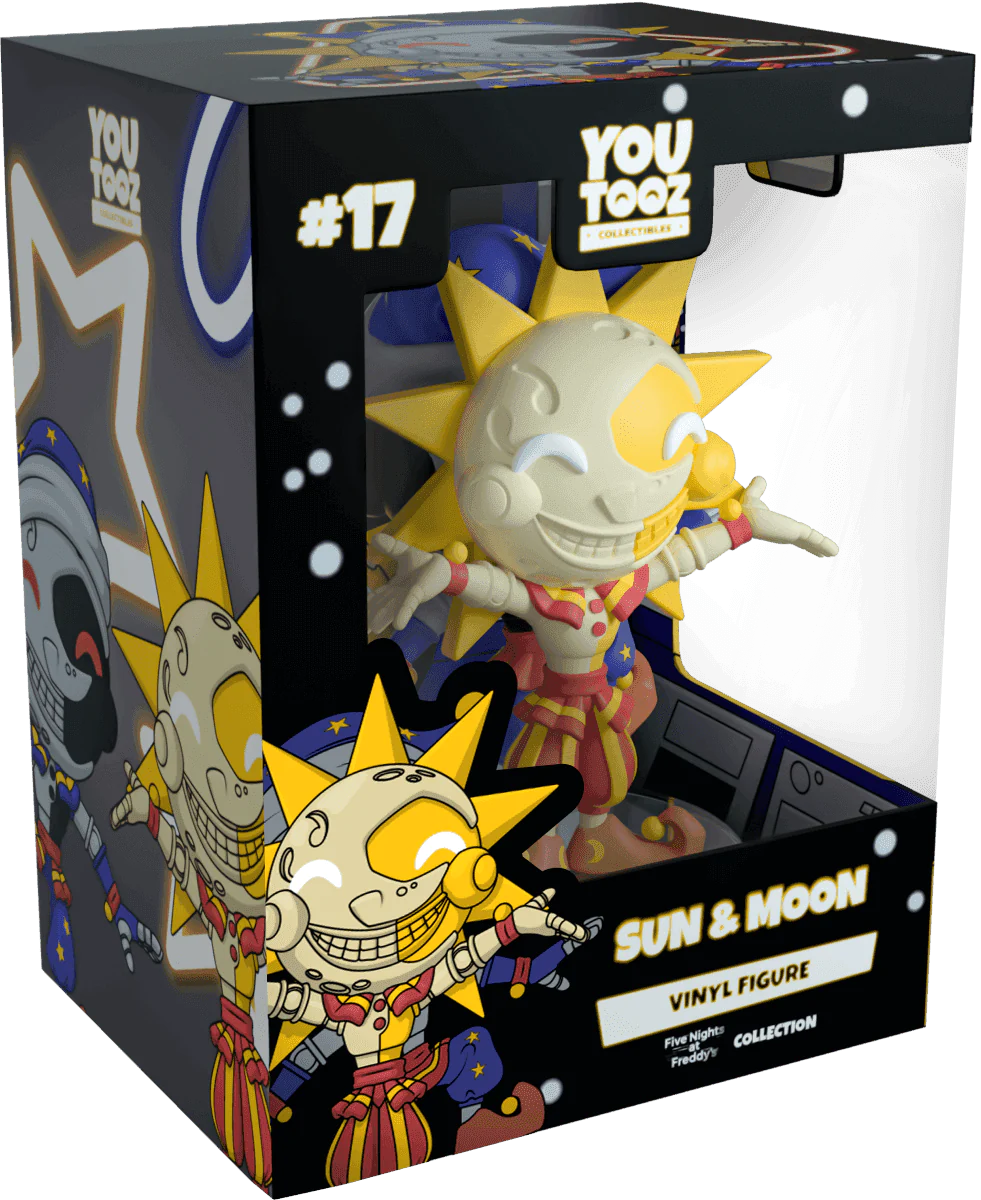 Five Nights At Freddys Youtooz Vinyl Figure Sun & Moon