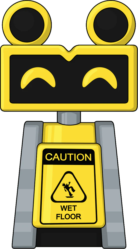 Five Nights At Freddys Youtooz Vinyl Figure Wet Floor Bot