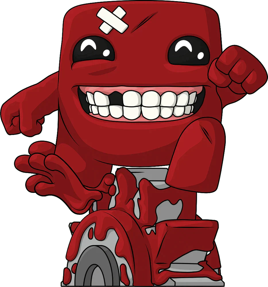 Super Meat Boy Youtooz Vinyl Figure Super Meat Boy