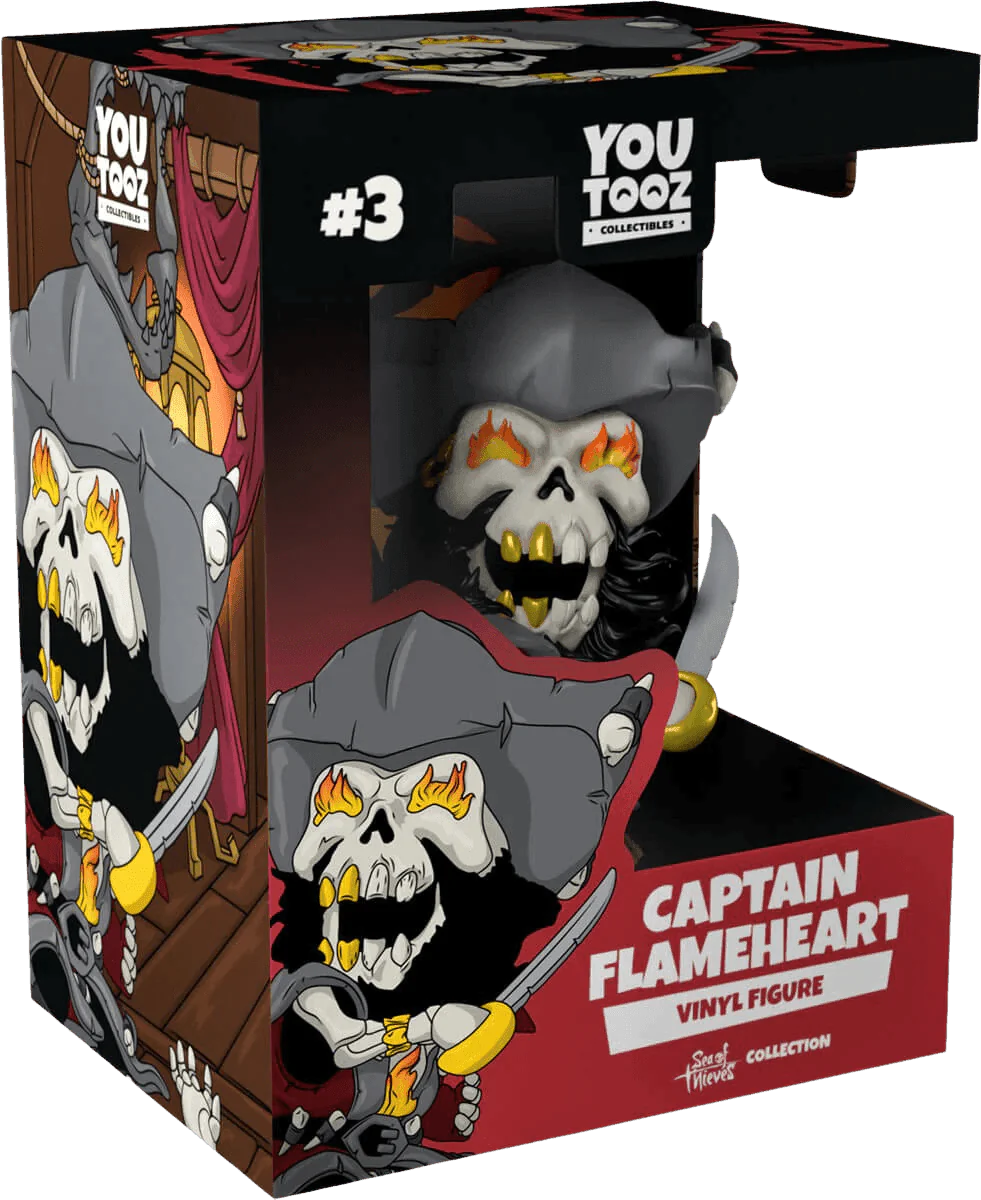 Sea of Thieves Youtooz Vinyl Figure Captain Flameheart