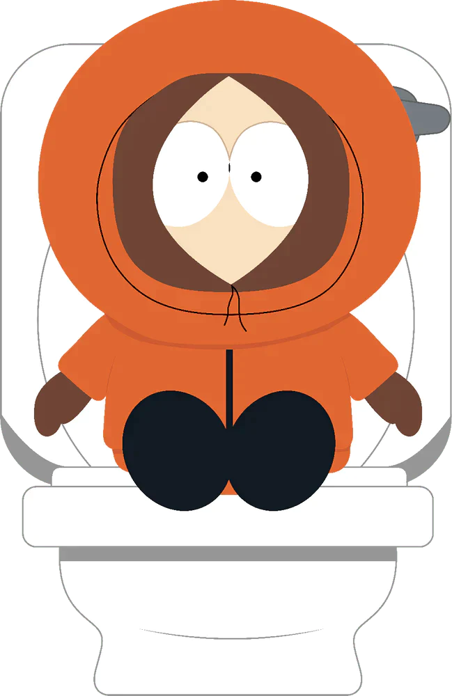 South Park Youtooz Vinyl Figure Kenny On Toilet