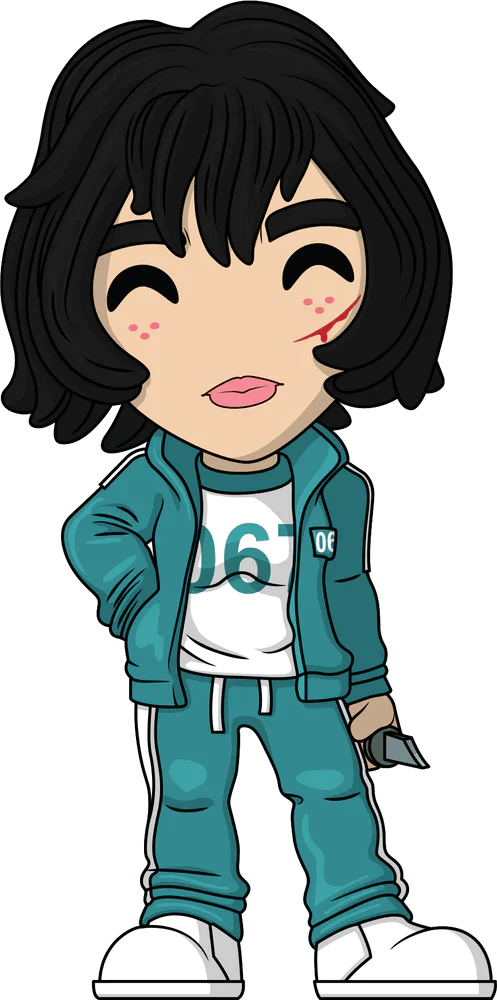 Squid Game Youtooz Vinyl Figure Kang Sae-Byeok