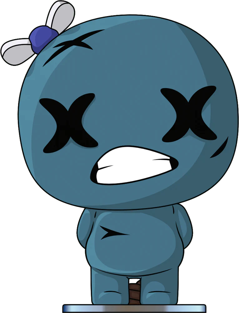 The Binding Of Isaac Youtooz Vinyl Figure Blue Baby