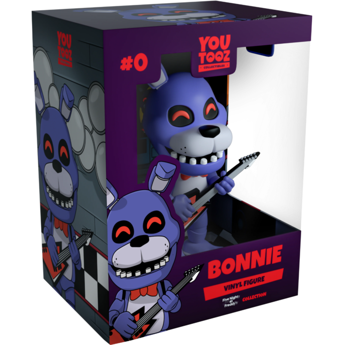 Five Nights At Freddys Youtooz Vinyl Figure Bonnie Flocked