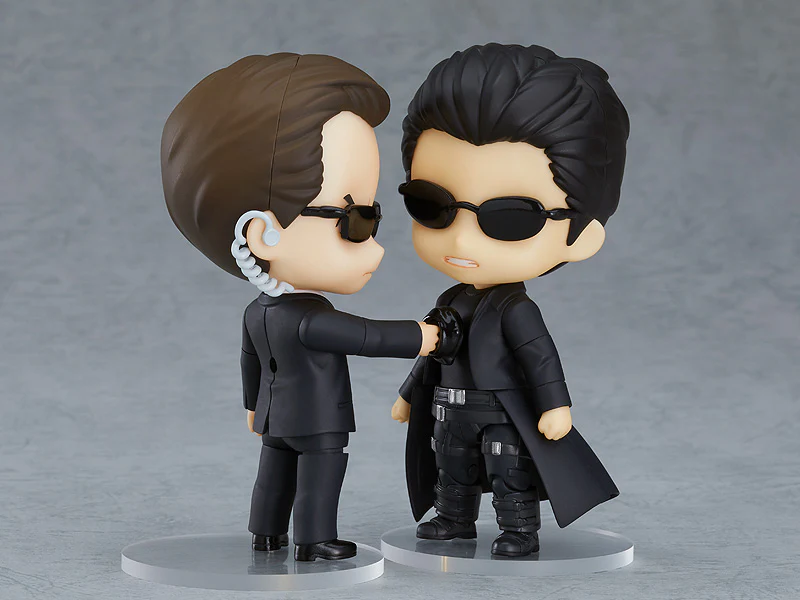 The Matrix Nendoroid Agent Smith
