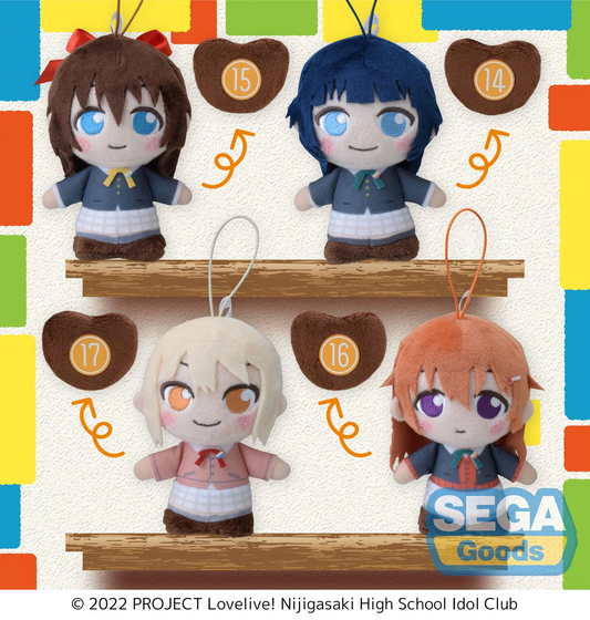 Love Live! Nijigasaki!  Moipon Plush Winter Uniform Style Vol 2