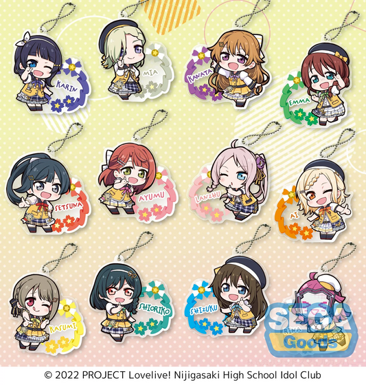 Love Live! Nijigasaki! Acrylic Keychain "L!L!L!"