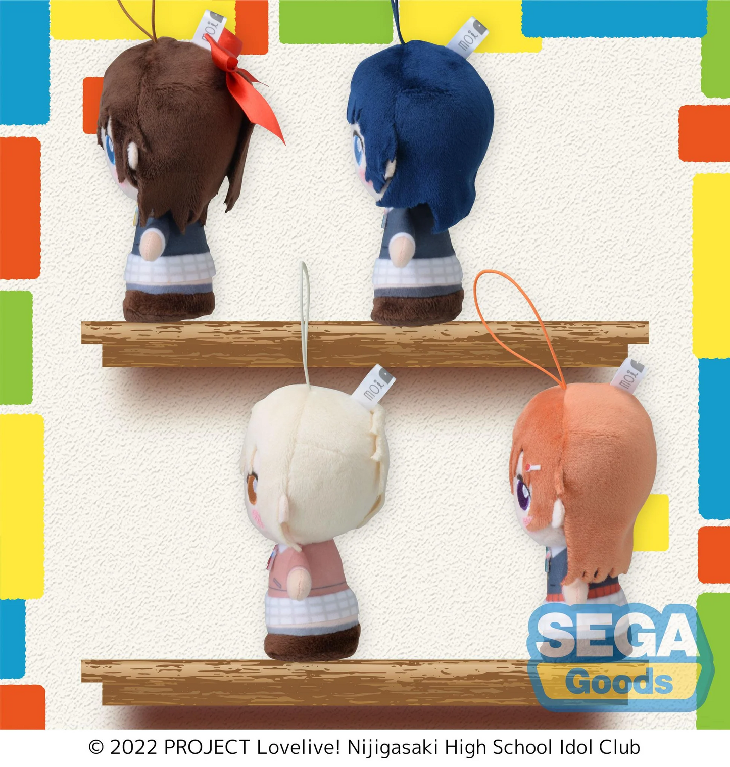 Love Live! Nijigasaki! Moipon Plush Winter Uniform Style Vol 2