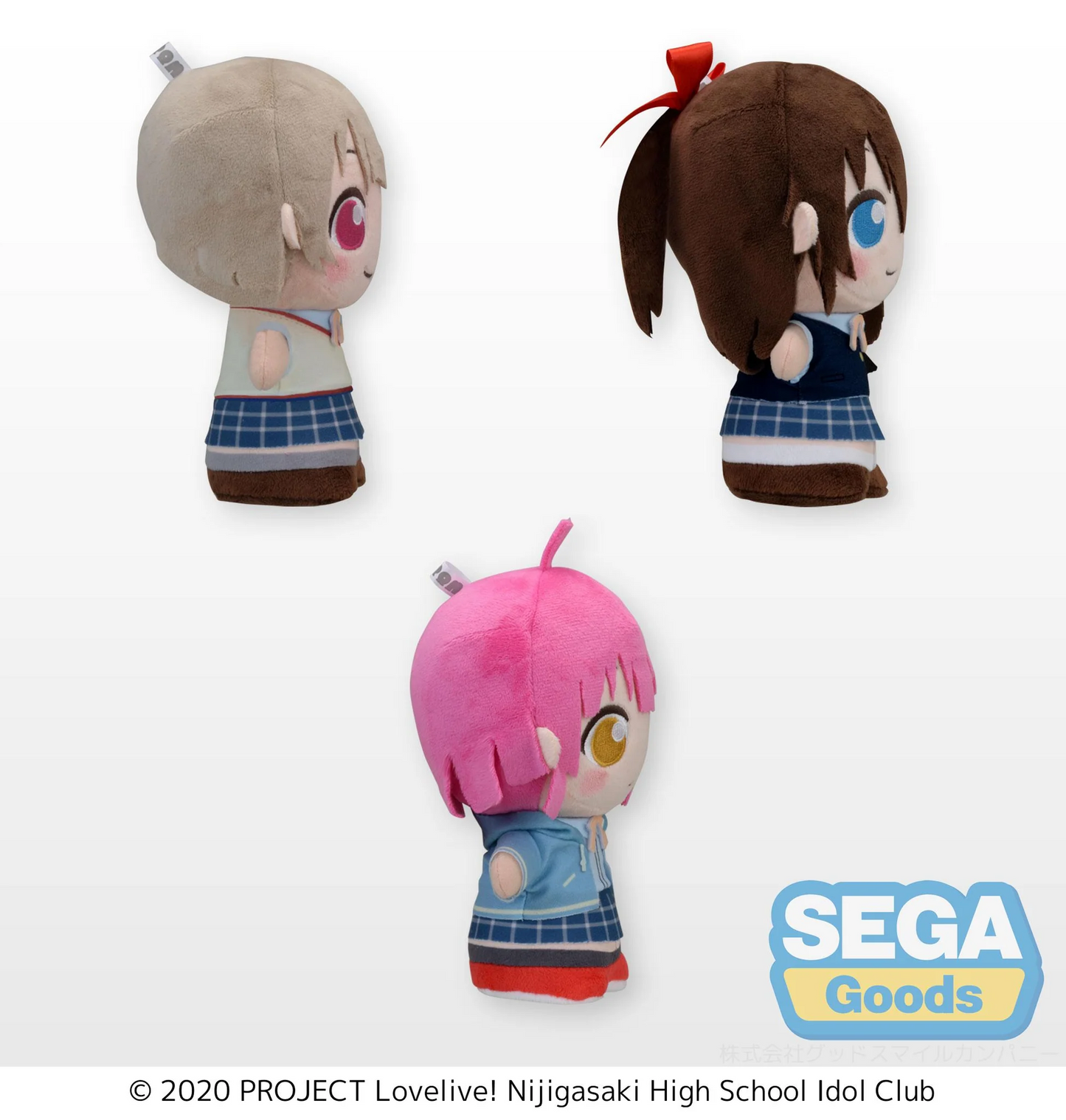 Love Live! Nijigasaki! Moipon Plush First Year Summer Uniform