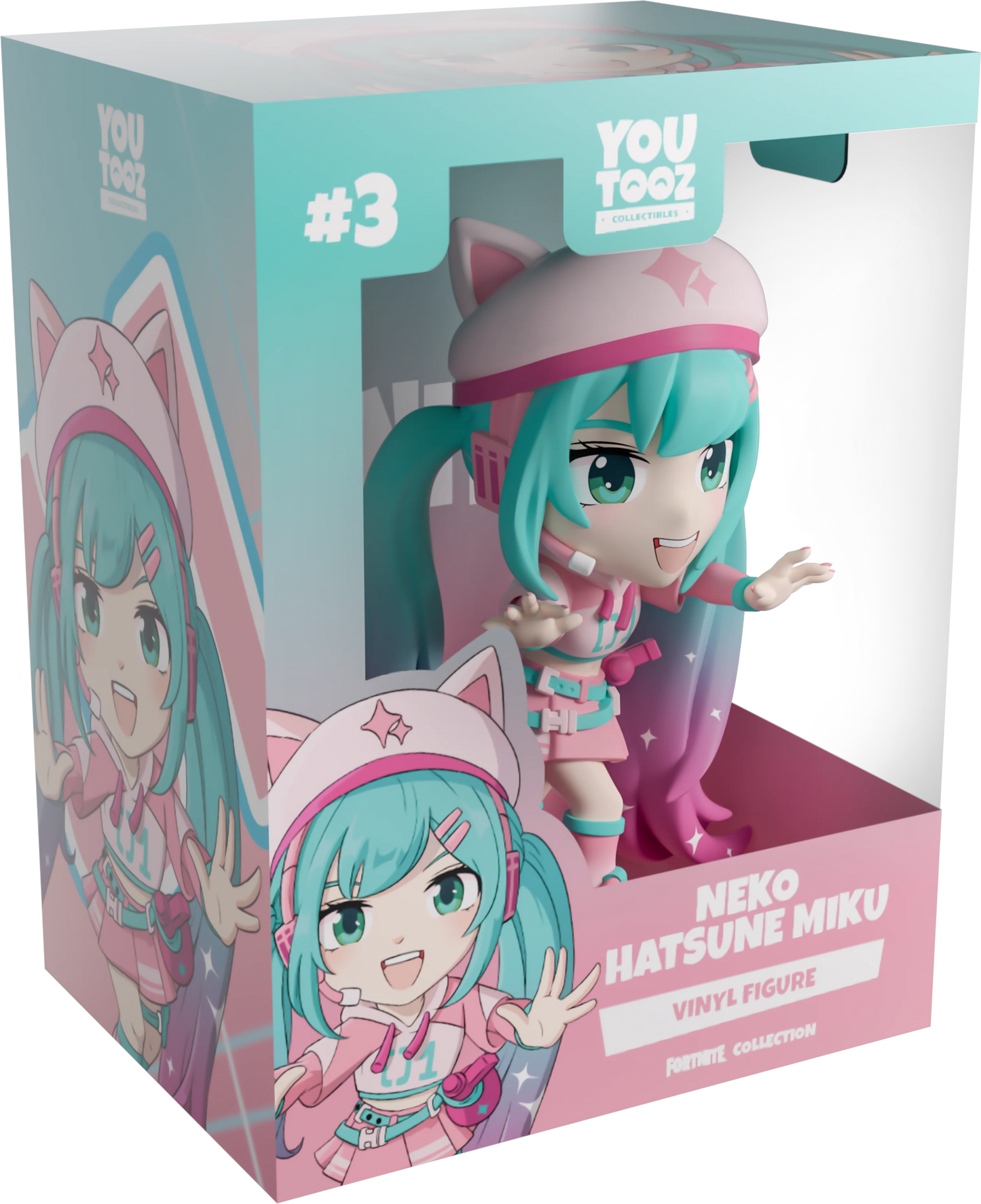 Fortnite Youtooz Vinyl Figure Neko Hatsune Miku
