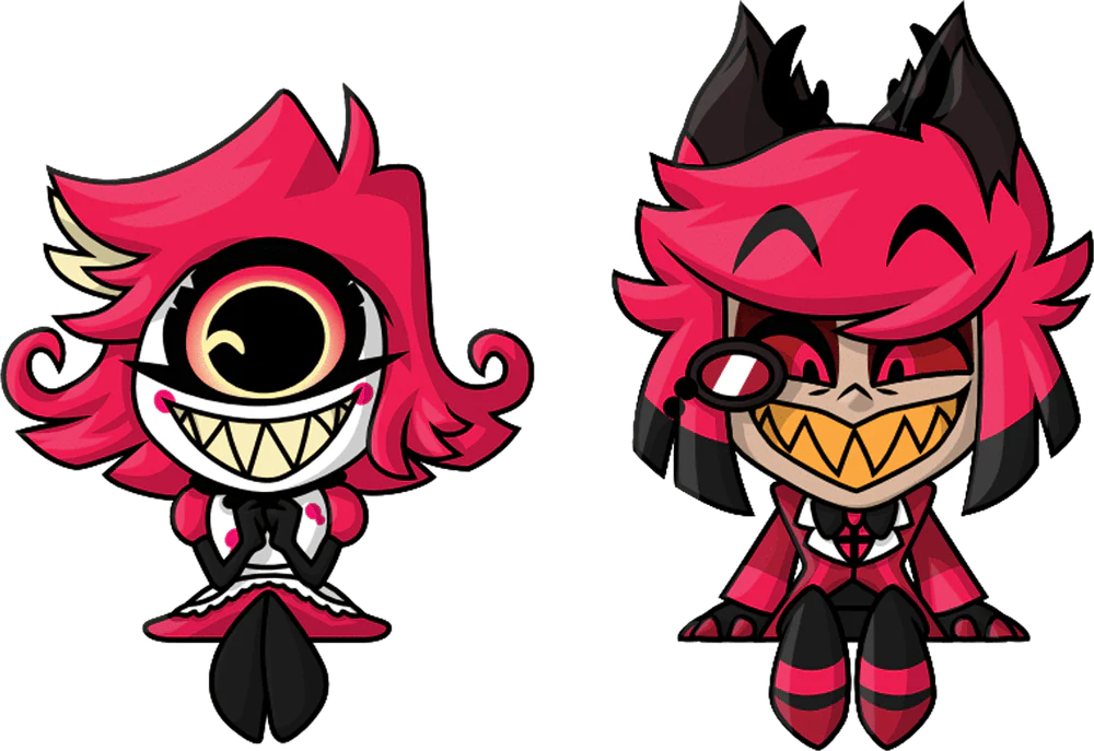 Hazbin Hotel Youtooz Monitor Buddiez Alastor & Niffty